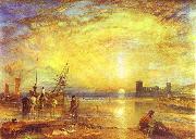 J.M.W. Turner Flint Castle oil painting artist